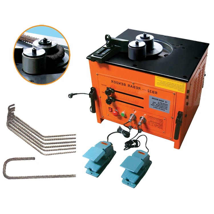 Berb25 Single Automatic Electrical Rebar Iron Rod Bending Machine Ce