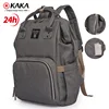 2019 factory private label oem nylon guangzhou fashion bags custom waterproof diaper bag mummy backpack