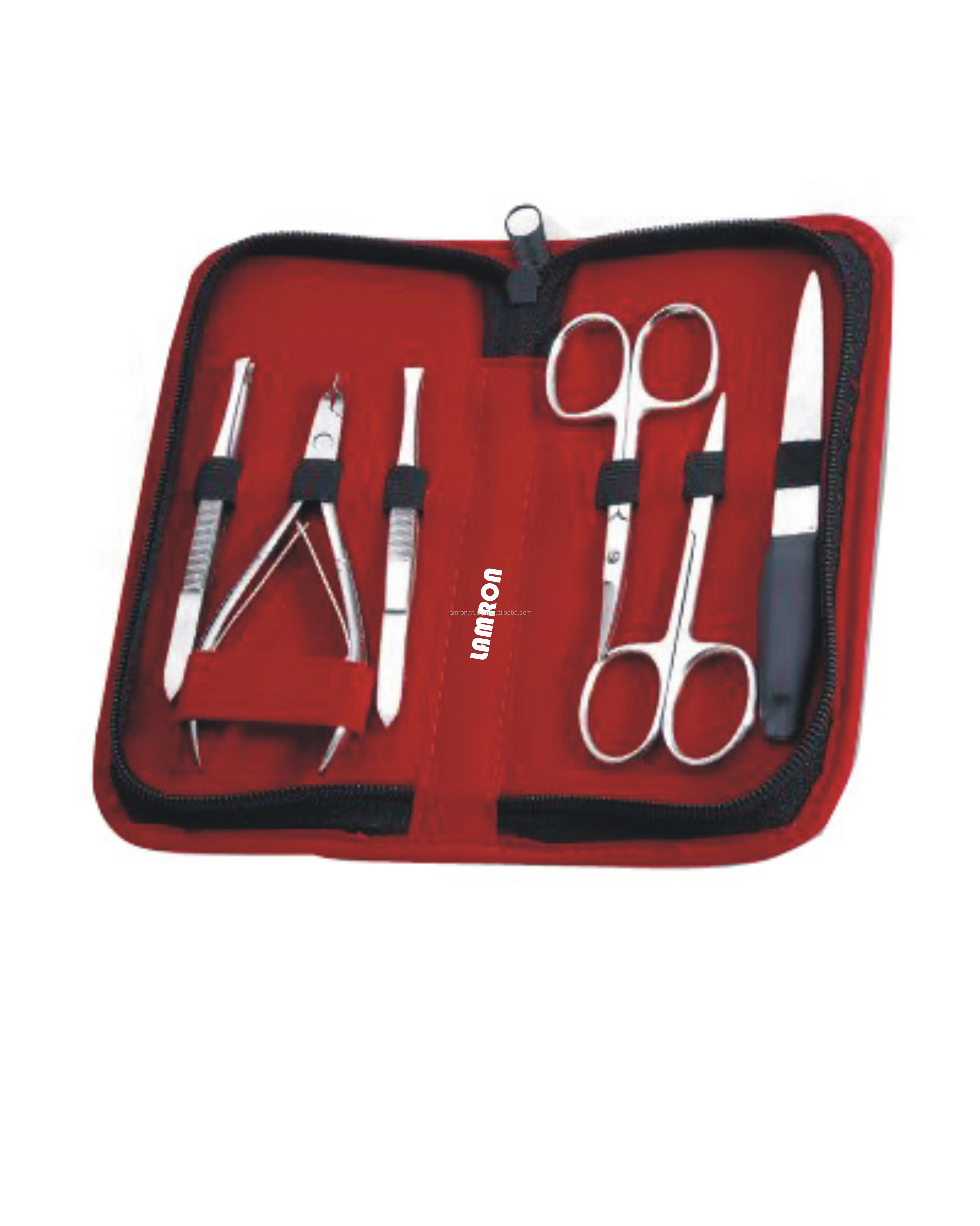 Manicure Beauty Tools Kit Including Nail Nippers,Scissors,Pushers,Files ...