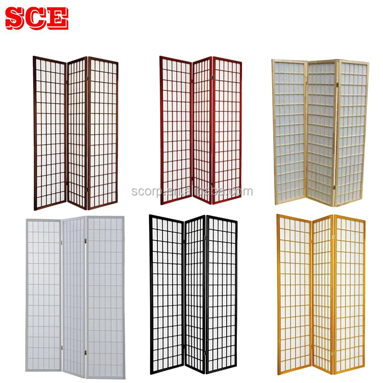 Living Room 2ft Folding Screen Movable Room Divider Partition Divider