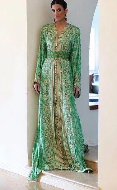 moroccan wedding kaftan