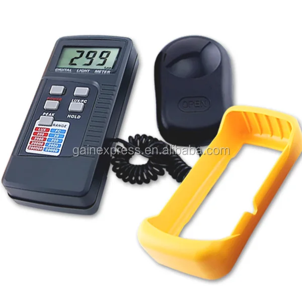 Deluxe Digital Light Level Meter/ Tester 200k Lux Foot Candle Fc Lcd