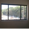 Black aluminium window frame double glazed sliding windows price