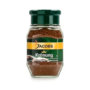 Кофе растворимый Jacobs kronung натуральный сублимированный 200г (8711000517949)