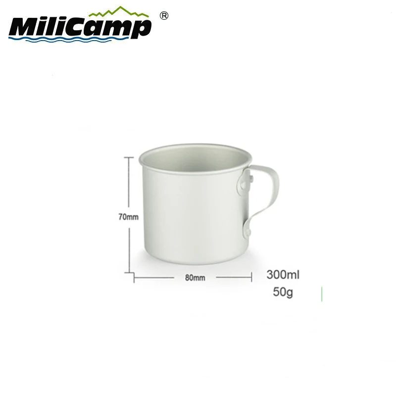 Outdoor Aluminum Beer Mug Camping Mug Wholesale Aluminium Coffee Mug