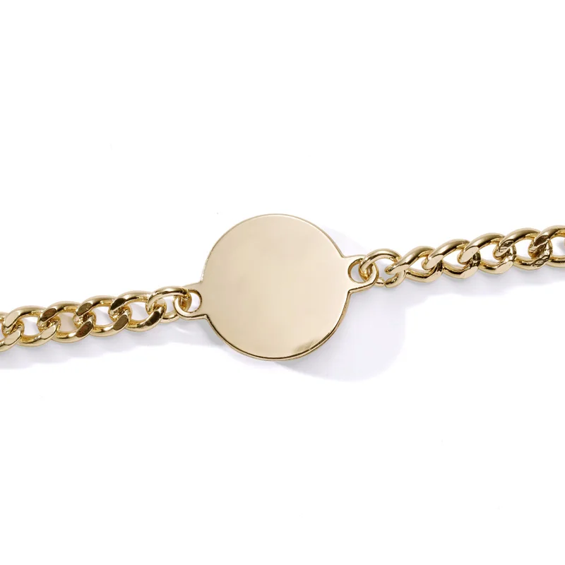 Custom Logo Gold Sewing Clothing Decorative Metal Chains For Bag