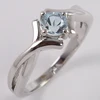 Natural Semi Precious BLUE TOPAZ Gem stone 925 Silver Birthstone Rings Jewelry Manufacturer From India Rajasthan Jaipur