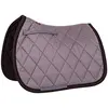 Intrepid International Small Quilted Baby Horse Saddle Pad, White/Black Blue Color Saddle Pad for pony Cob & full horse
