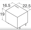 G5LE-1A4 DC24 General Purpose Relay SPST-NO 1 Form A 24VDC Coil Through Hole