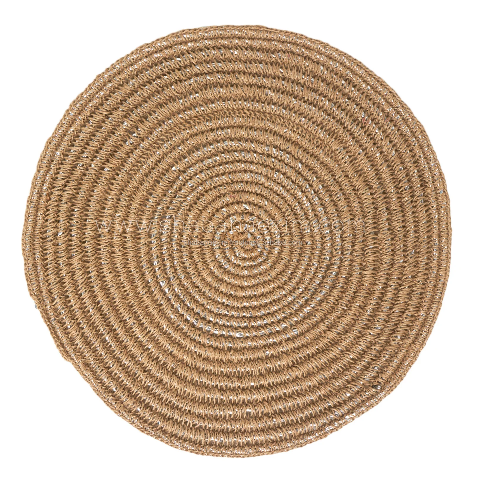 Jute Placemats For Living Room Kitchen Natural Placemats Round Handmade