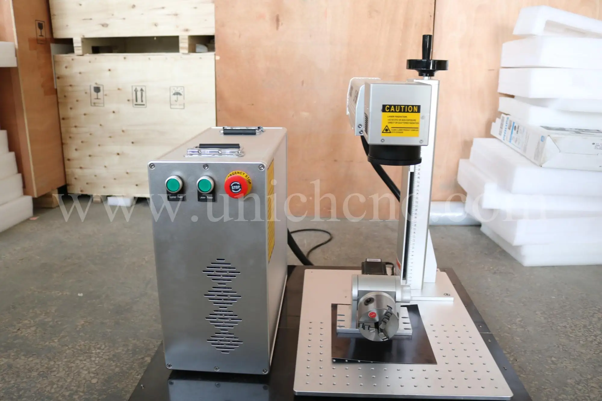 Excellent laser marking machine for sale with 50watt optional
