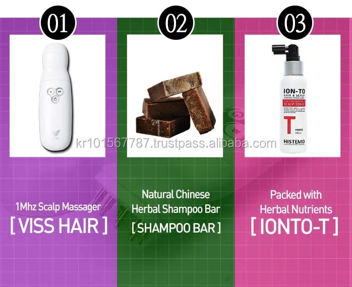 Viss Hair Loss Treatment Triple Package At Home For Alopecia Areata