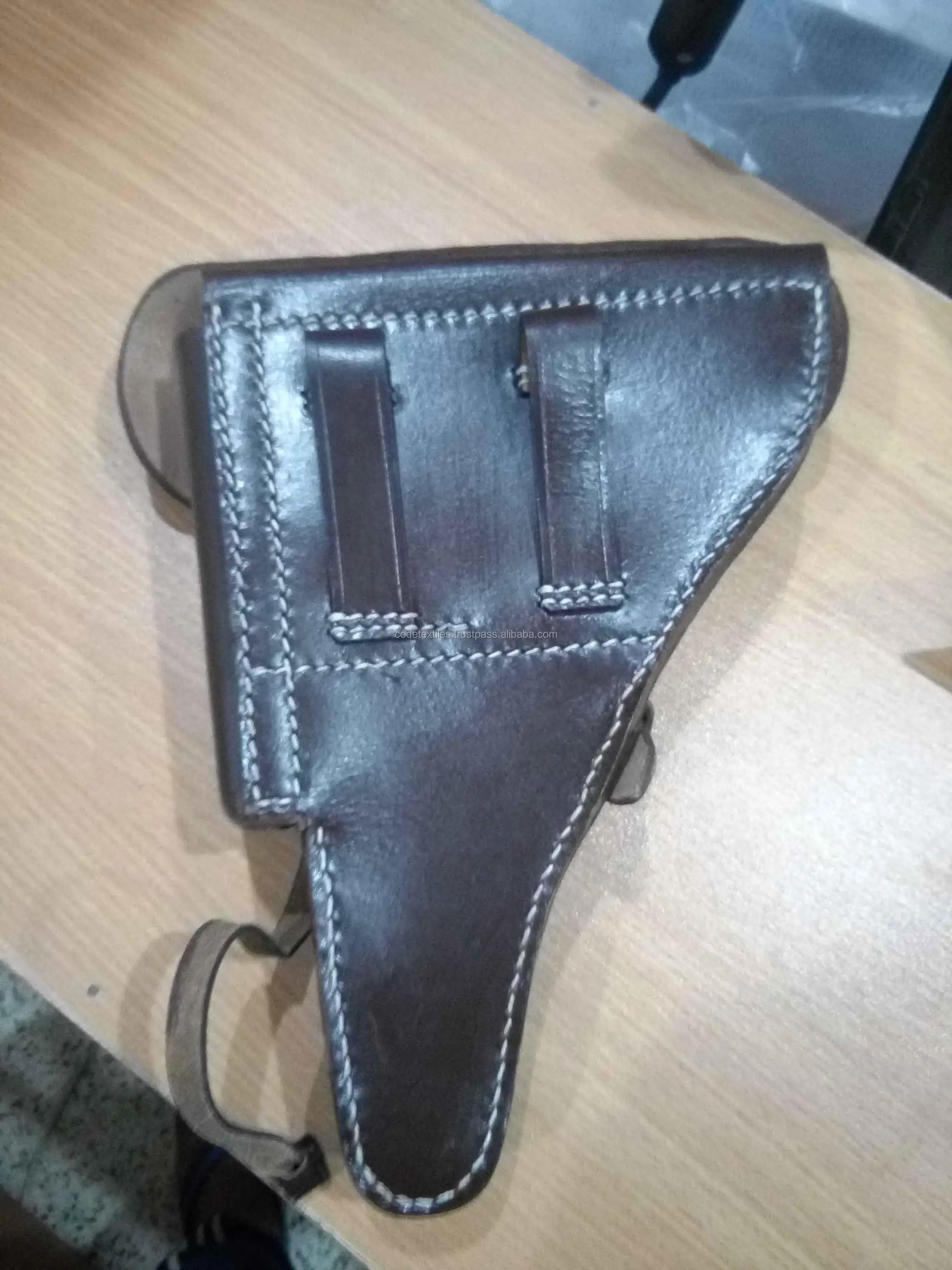 Hot Sale Military Top Grained Cow Leather Gun Holster Hand Made Pistol