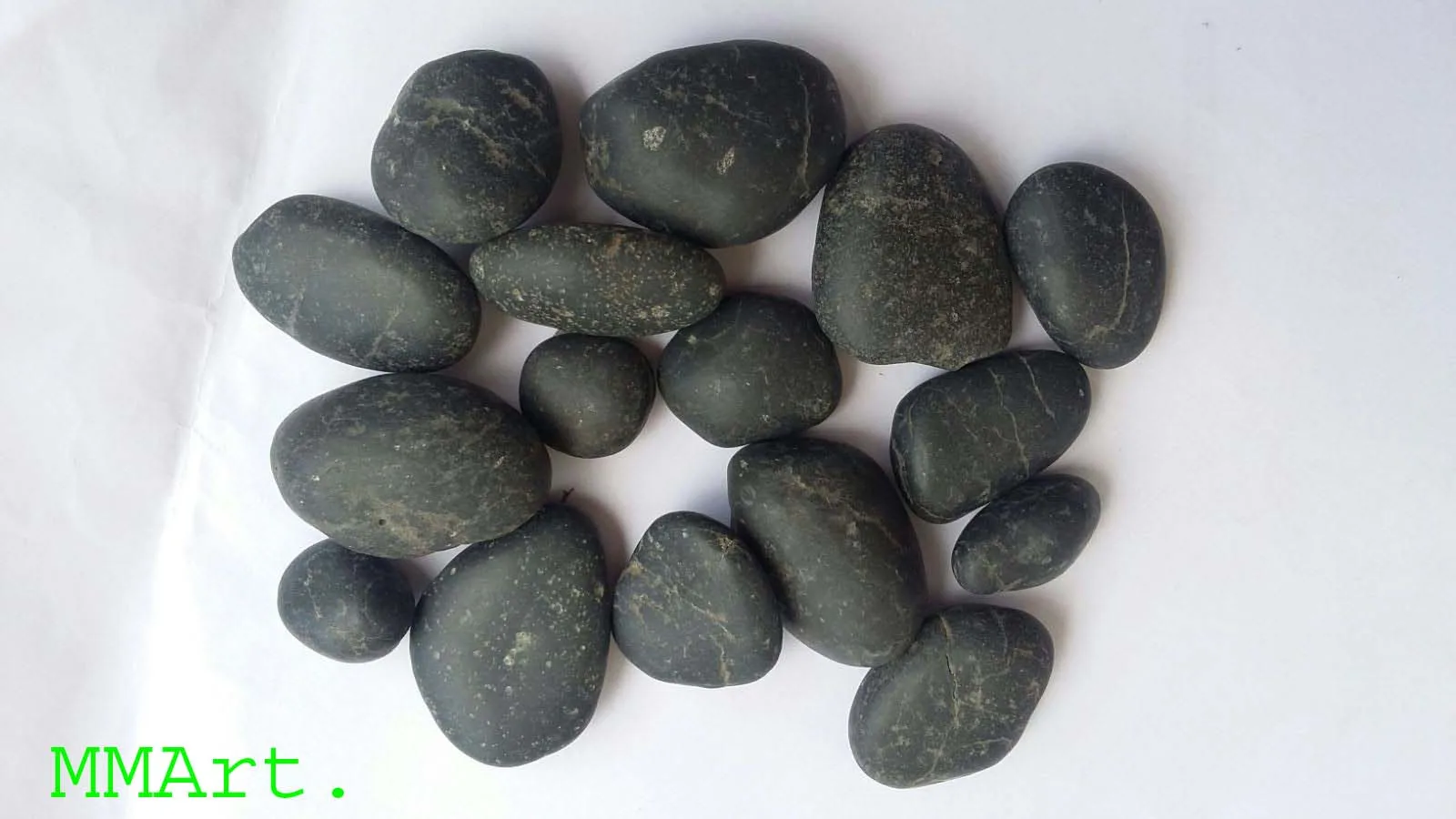 Natural River Rock Landscaping Flat Pebble,Cheap Black Round,Wholesaler Indian Buy Natural