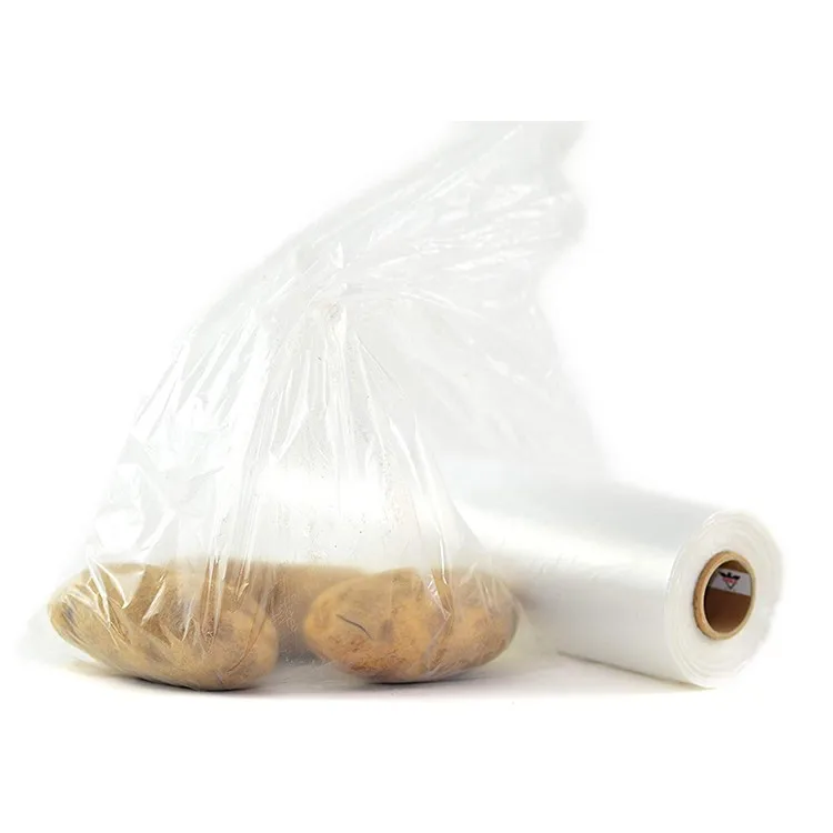 200 Pcs/rolla Plastic Unprinted Produce Bag On A Roll,Bread And Grocery