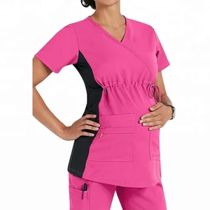Healthcare Ladies Medical Scrub Top Uniform Healthcare Ladies Medical Scrub Top Uniform