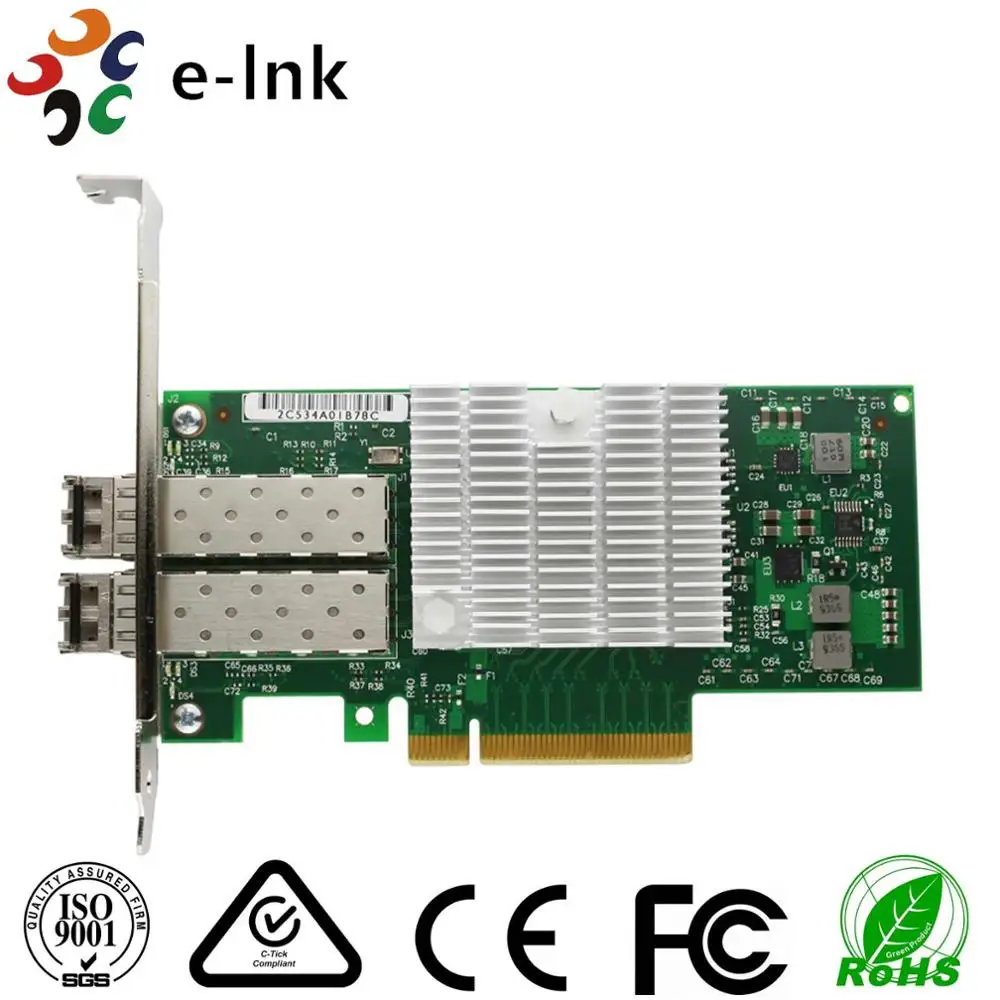 10g Sfp Fiber Optic Pcie Lan Card 82599es Buy Fiber Optic Network
