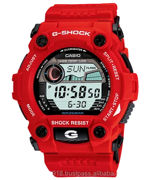 G Shock赤レスキューシリーズg 7900a 4デジタルスポーツ腕時計 Buy