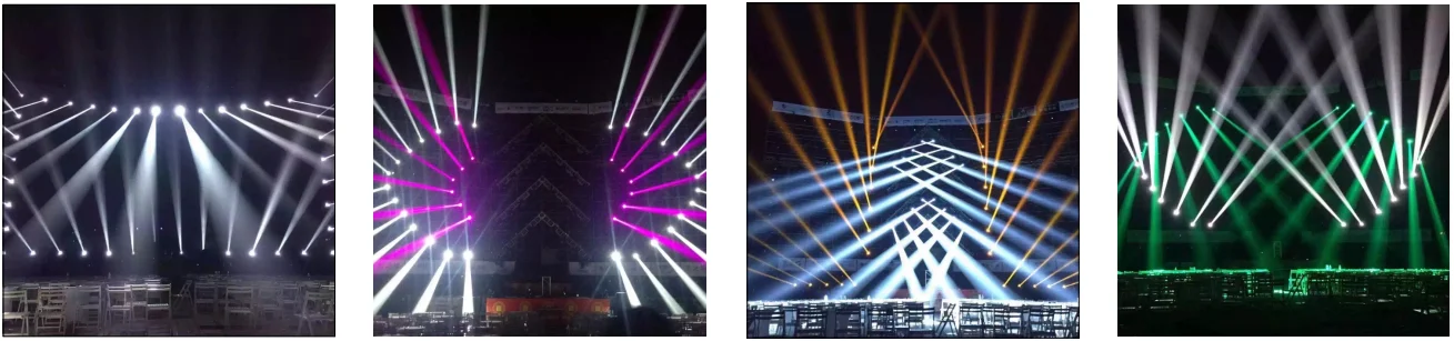 100W RGBW Gobo and Color Effect LED Beam Moving Head Light