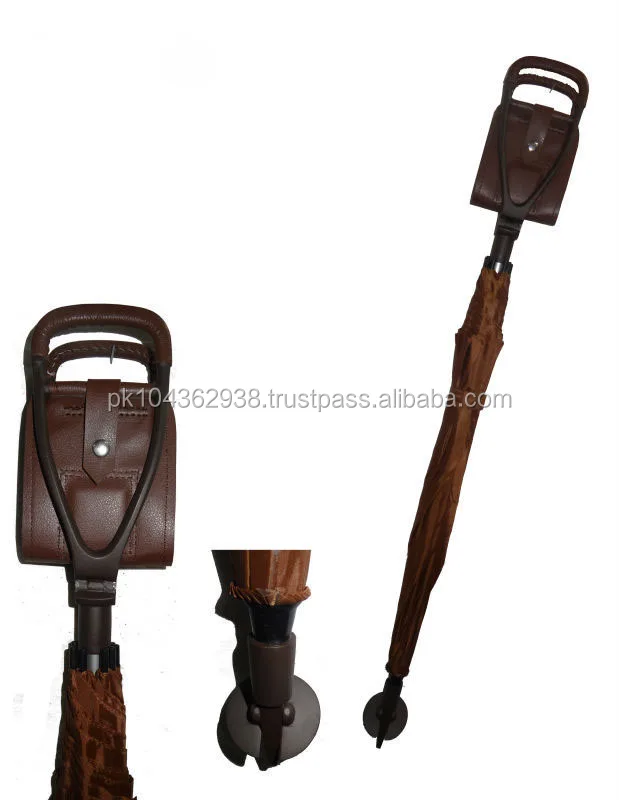 Umbrella Shooting Hunting Stick With Leather Seat And Custom Logo Buy
