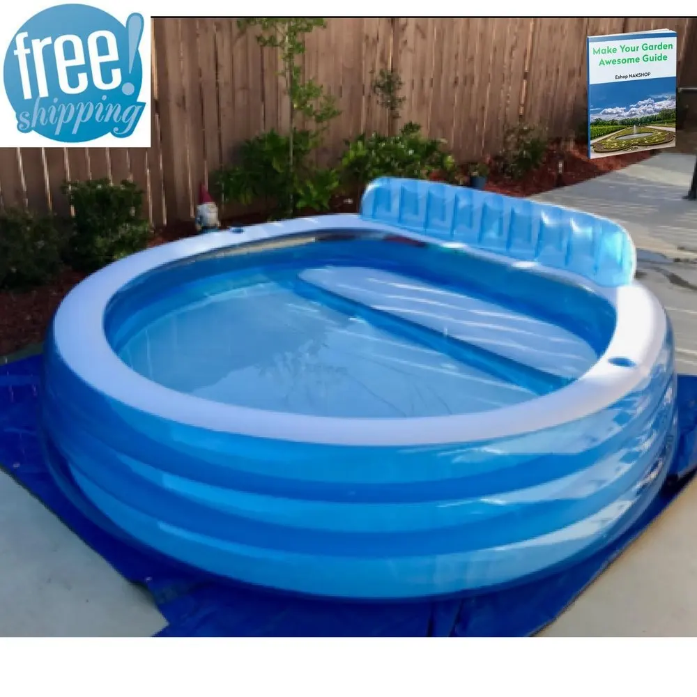 inflatable pool for adults with seats