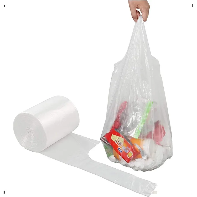 200 Pcs/rolla Plastic Unprinted Produce Bag On A Roll,Bread And Grocery ...