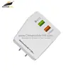 SMS-A17 2019 super good quality QC3.0 + 2.1A Dual USB Ports travel adapter travel charger