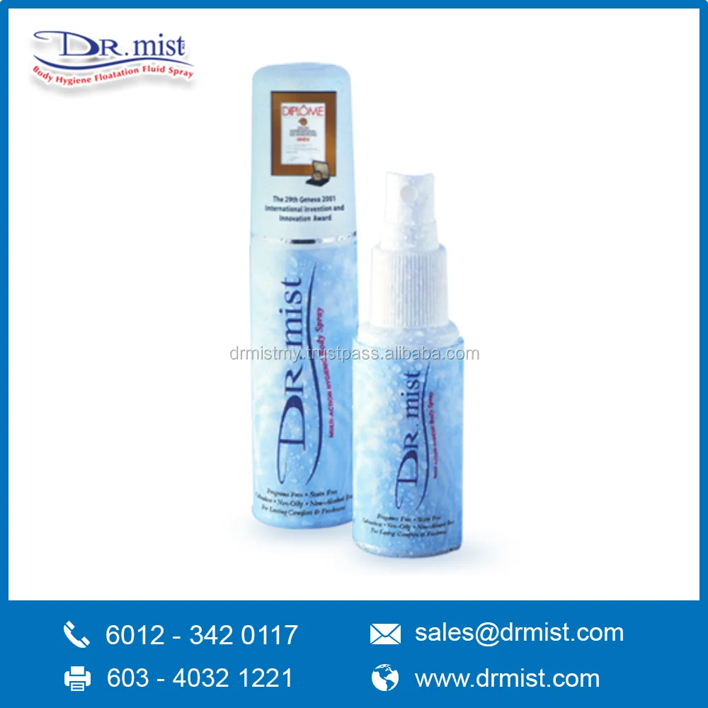 75ml Dr.mist Body Hygiene Flotation Fluid Deodorant Spray Wholesale