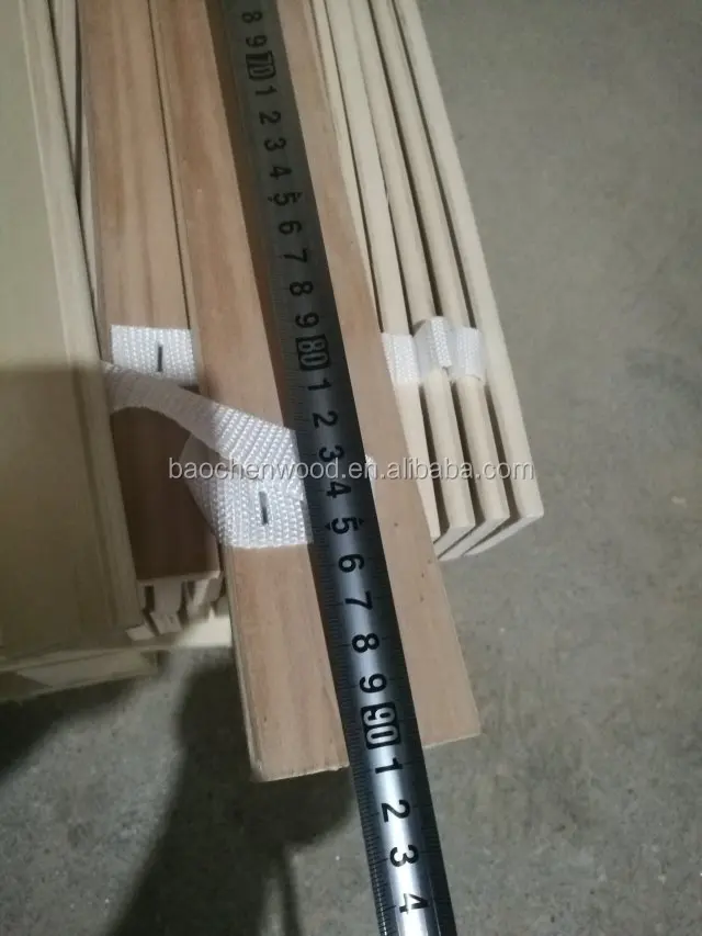 E0 Glue Wooden Lvl Slat/ Curved Lvl Bed Slats/ Flat Poplar Lvl In Best