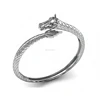 Fine Jewelry 14 Kt Real Solid Genuine White Gold Horse Face Men's Cuff Bracelet 58 Grams