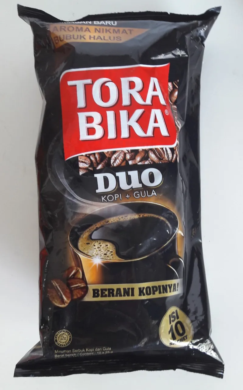 TORA BIKA Cappuccino Instant Coffee Box, Bag