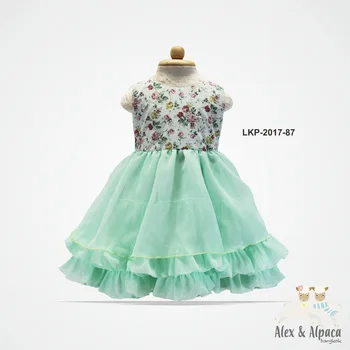 newborn baby girl party wear dress