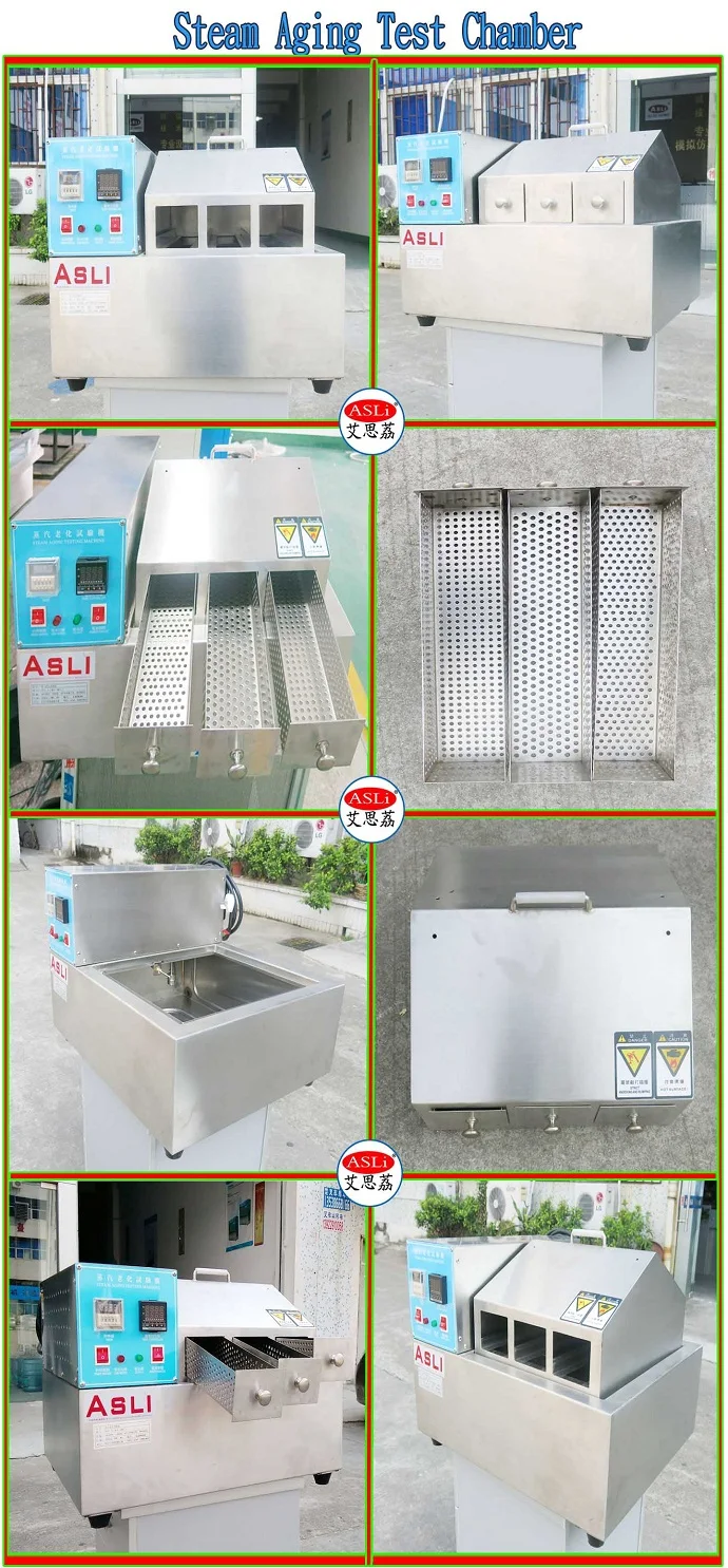 ASTM Standard Simulated Environment Steam Aging Test Chamber
