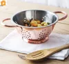 Stainless Steel Colour Deep Colander