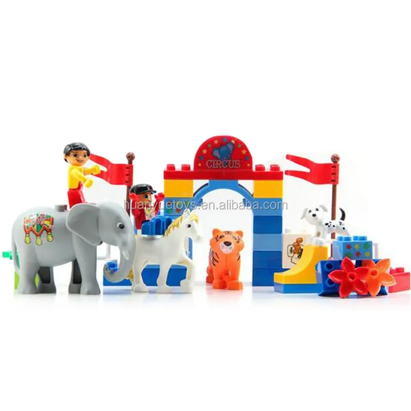 plastic circus animal toys