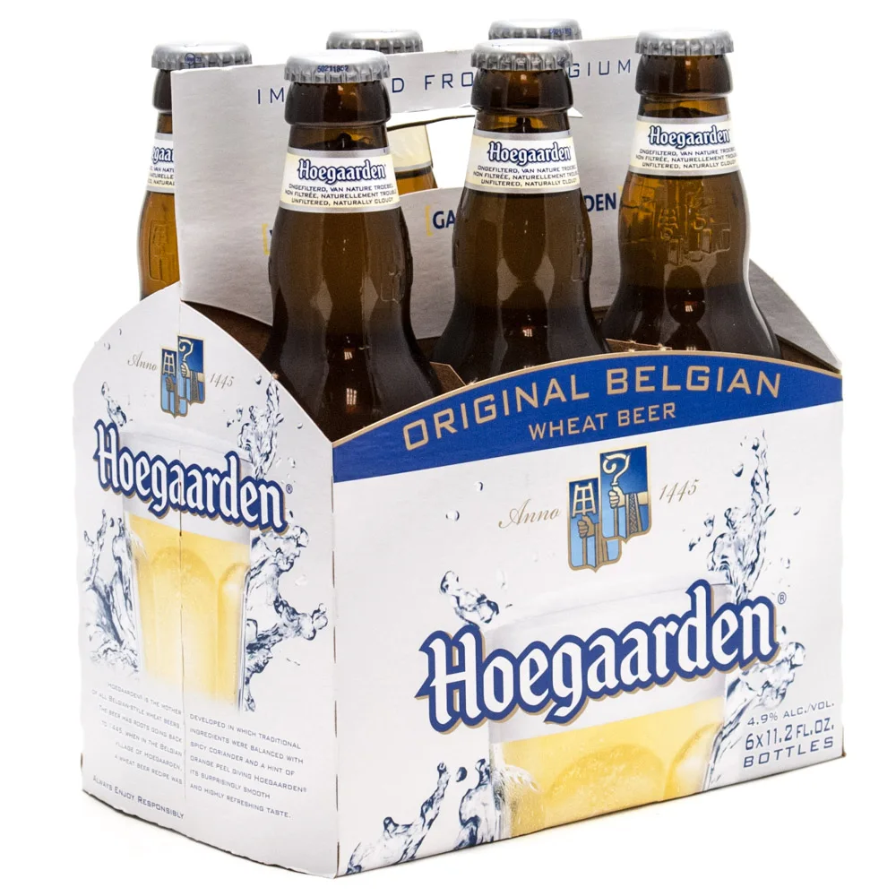 Káº¿t quáº£ hÃ¬nh áº£nh cho PACK 6 LON HOEGAARDEN WHITE (PHIÃN Báº¢N Táº¾T)