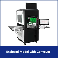 Big Enclosed Model With Conveyor Laser Maker