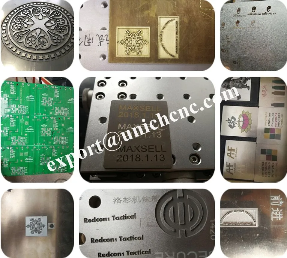 Mini split Portable 20W 30W Jewelry Gold silver Metal sheet Fiber laser marking machine