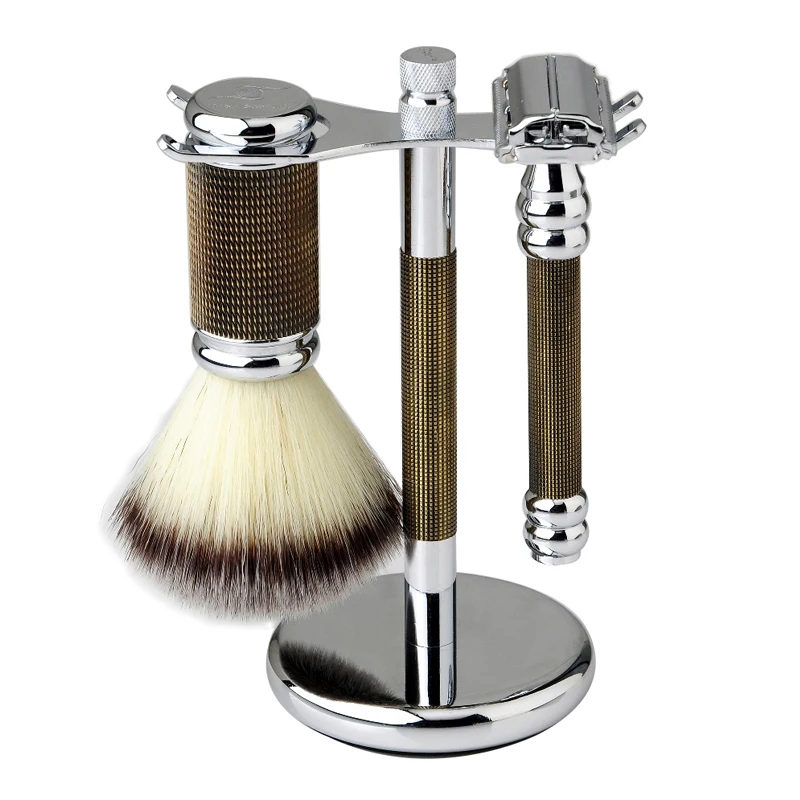 New Arrival Double Edge Safety Barber Razor Shaving Kit Set - Buy ...