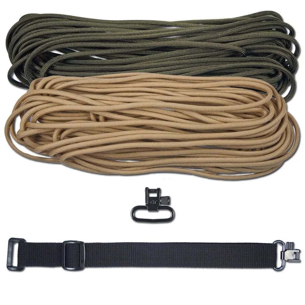Lunch Bag Handbag Duffel Bag Satchel Strap Reflective Desert Camo Paracord 40 inch Cross Body Shoulder Strap