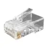 male cable connector 26awg Rj45 8P8C cat.6 ul 94-v0 utp modular plug