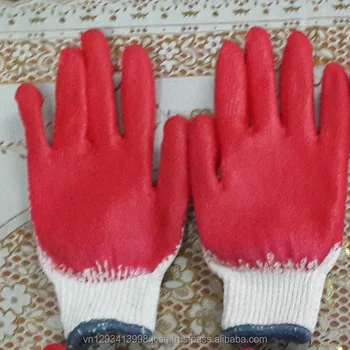 half coated gloves