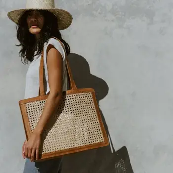 wicker totes