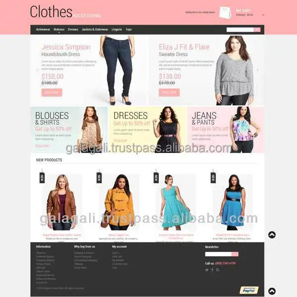 online garments website