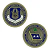 Wholesale Quality Custom 3D Soft Enamel US Military Security Challenge Coin Holder