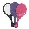LIGHTEYES Convenient Folding Mirror Makeup Mirror /Black/Pink/Purple
