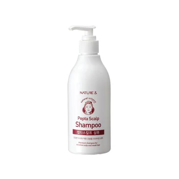 Elcure Pepta Scalp Shampoo 300ml No Silicon Mild Shampoo For