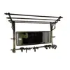 Bathroom train Rack with mirror Rectangle