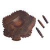 SUNFLOWER SHAPE FOLDING SPRING FRUIT BASKET