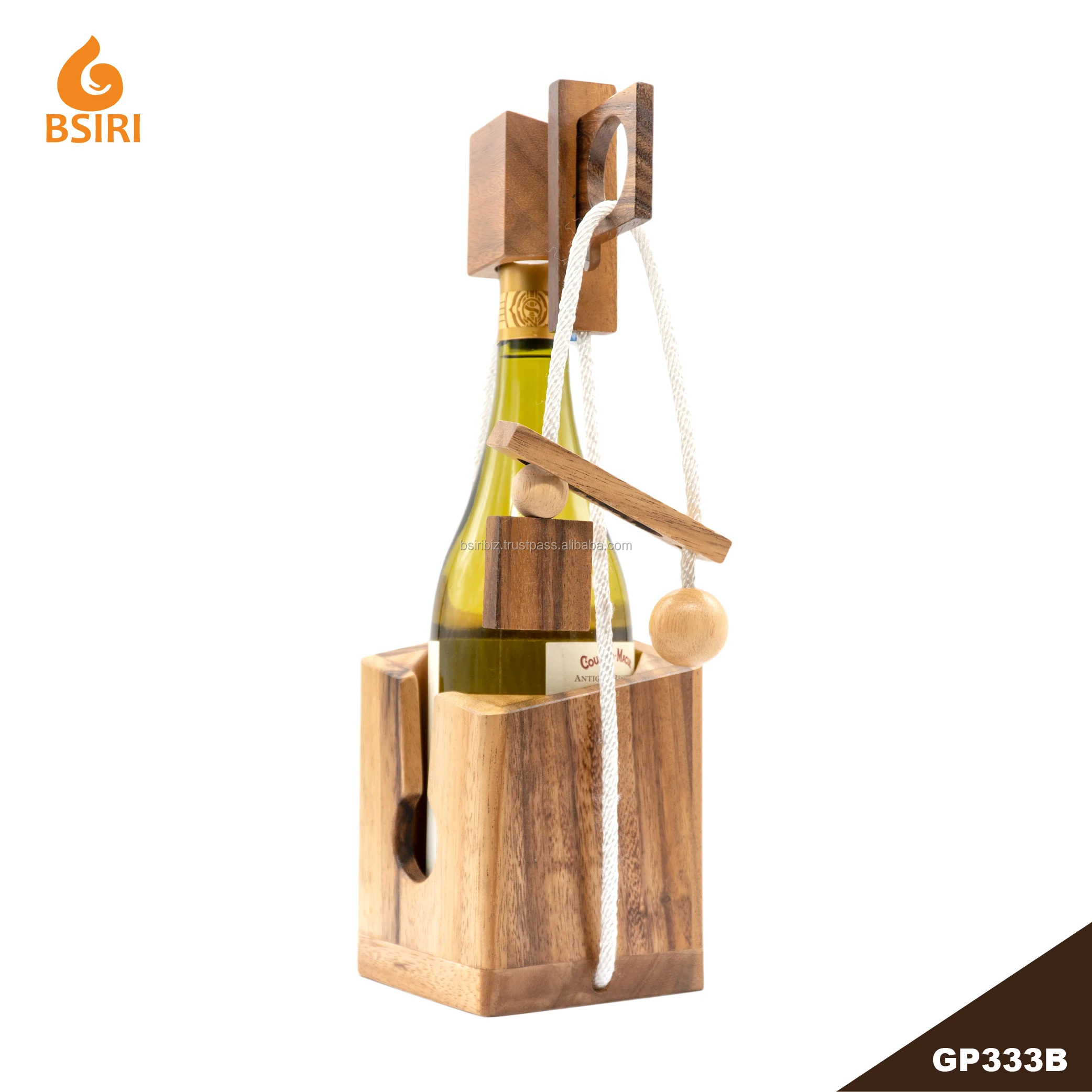 Riddle Rope Wine Bottle Puzzle Gift For Wine Lovers With Wooden Wine Bottle Puzzle Adults Challenge Mind Teaser Buy Brain Teazer Games Puzzel Game Brain Teasers Adults Christmas Party Games Funny